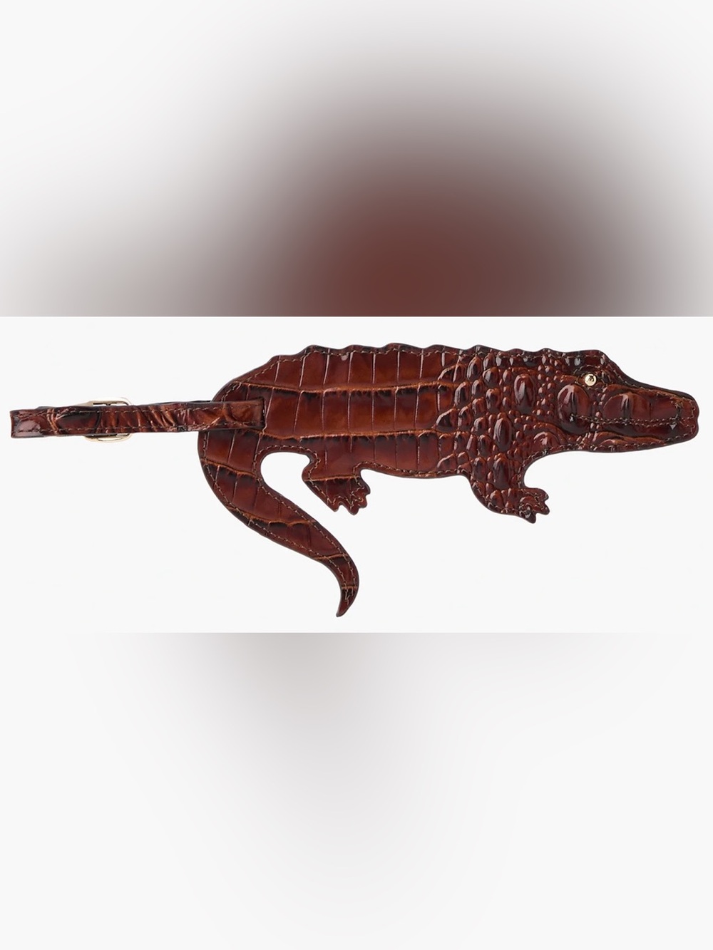 Brahmin Melika Crocodiles Luggage Tags 7.5" NWT Wrapped - Pick One Of Three